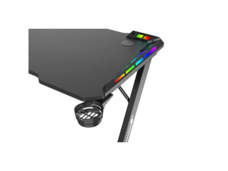 Mesa Gamer SuperFrame Epic, Com Suporte Para Headset e Copo, Branco, SF-TB-EP11060WF
