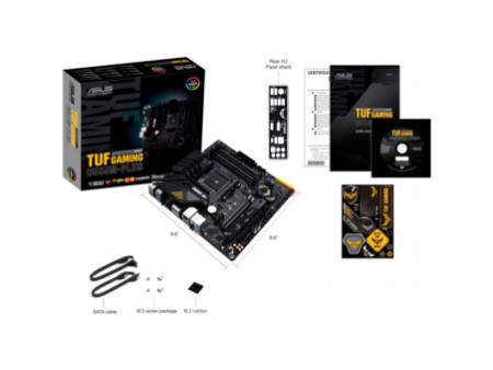 Placa Mãe Asus TUF Gaming B550M-Plus, Chipset B550, AMD AM4, mATX, DDR4, 90MB14A0-C1BAY0