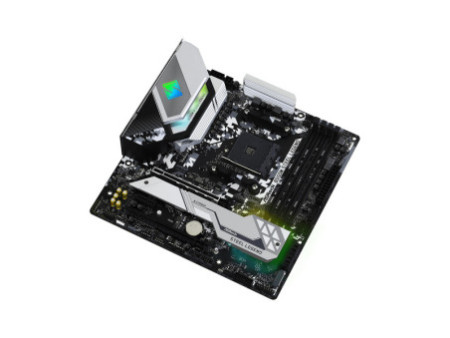 Placa Mãe ASRock B550M Steel Legend, Chipset B550, AMD AM4, MATX, DDR4