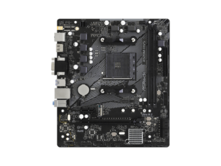 Placa Mãe ASRock A520M-HVS, A520, AMD AM4, mATX, DDR4, 90-MXBE60-A0UAYZ