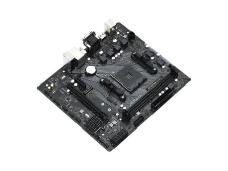 Placa Mãe ASRock A520M-HVS, A520, AMD AM4, mATX, DDR4, 90-MXBE60-A0UAYZ