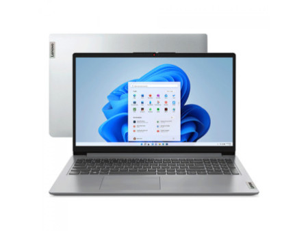 Notebook Lenovo IdeaPad 1i Intel Core I3-1215U / 4GB DDR4 / SSD 128GB / 15,6' HD / Intel UHD Graphics / Linux / 82VYS01100