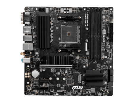 Placa Mãe MSI B550M PRO-VDH WIFI, Chipset B550, AMD AM4, mATX, DDR4