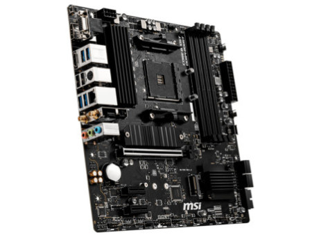 Placa Mãe MSI B550M PRO-VDH WIFI, Chipset B550, AMD AM4, mATX, DDR4