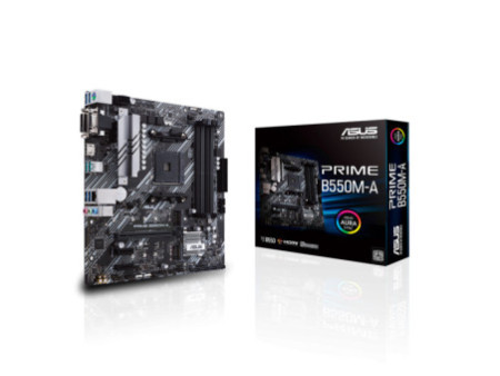 Placa Mãe Asus Prime B550M-A, Chipset B550, AMD AM4, mATX, DDR4, 90MB14I0-C1BAY0