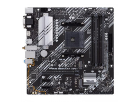 Placa Mãe Asus Prime B550M-A WiFi II, Chipset B550, AMD AM4, mATX, DDR4, 90MB19X0-M0EAY0