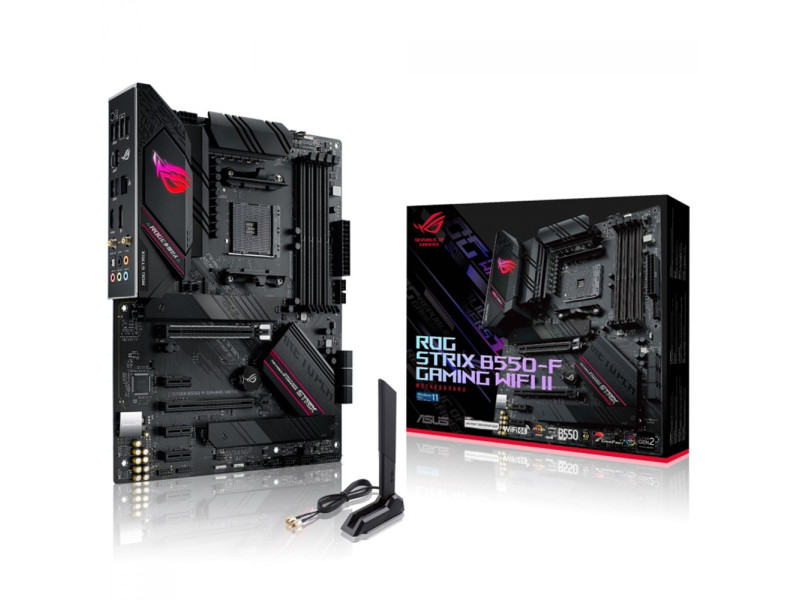 Placa Mãe Asus Rog Strix B550-F Gaming WI-FI II, Chipset B550, AMD AM4, ATX, DDR4, 90MB19V0-M0EAY0