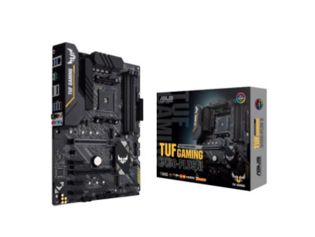 Placa Mãe Asus TUF Gaming B450-Plus II, Chipset B450, AMD AM4, ATX, DDR4, 90MB1650-M0EAY0
