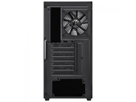 Gabinete Gamer FSP CMT380B, Aquario, Mid Tower, Vidro Temperado, ATX, Preto, Sem Fonte, Com 3 Fans