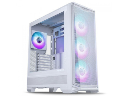 Gabinete Gamer Phanteks Eclipse G400A, Mid Tower, Vidro Temperado, EATX, Com 4 Fans D-RGB, Preto, PH-EC400GA_DBK01