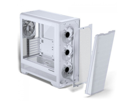 Gabinete Gamer Phanteks Eclipse G400A, Mid Tower, Vidro Temperado, EATX, Com 4 Fans D-RGB, Preto, PH-EC400GA_DBK01