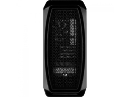 Gabinete Gamer Aerocool Aero One, Mid Tower, Vidro Temperado, Black, ATX, Sem Fonte, Com 1 Fan, AERO ONE