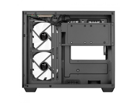 Gabinete Gamer Aerocool Dryft, Mid Tower, Vidro Temperado, Preto, Sem Fonte, Sem Fan