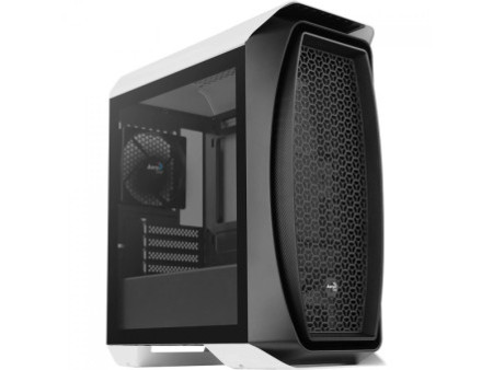 Gabinete Gamer Aerocool Blade, RGB, Mid Tower, Vidro Temperado, Black, ATX, Sem Fonte, Com 4 Fans