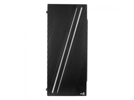 Gabinete Gamer Aerocool Delta, RGB, Mid Tower, Vidro Temperado, Black, ATX, Sem Fonte, Com 1 Fan