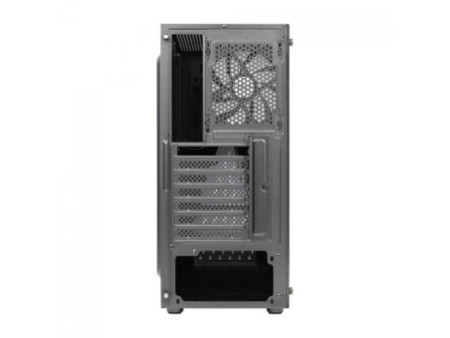 Gabinete Gamer Aerocool Zauron, Vidro Temperado, Mid Tower, Black, ATX, Sem Fonte, Com 1 Fan, 73000