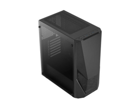 Gabinete Gamer Aerocool Mecha, RGB, Mid Tower, Vidro Temperado, ATX, Sem Fonte, Com 1 Fan, 72998