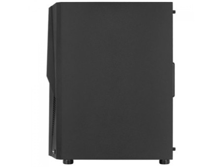 Gabinete Gamer Aerocool Split, Vidro Temperado, RGB, Mid Tower, Black, ATX, Sem Fonte, Com 1 Fan, 68558