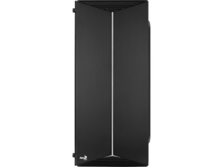 Gabinete Gamer Aerocool Prime, Mid Tower, Vidro Temperado, RGB, Black, ATX, Sem Fonte, Com 1 Fan, Prime-G-BK-V1