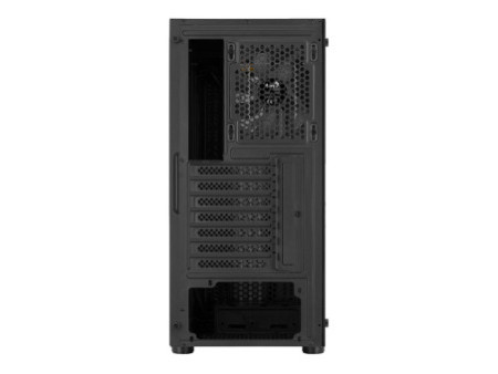 Gabinete Gamer Aerocool Hive, Mid Tower, Vidro Temperado, Black, ATX, Sem Fonte, Com 1 Fan, Hive-G-BK-V3