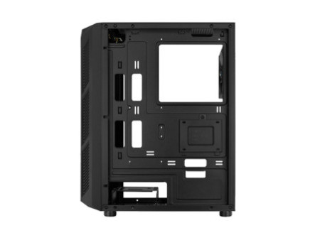Gabinete Gamer Aerocool Hive, Mid Tower, Vidro Temperado, Black, ATX, Sem Fonte, Com 1 Fan, Hive-G-BK-V3