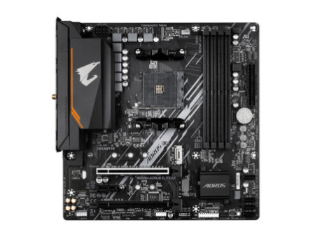 Placa Mãe Gigabyte B550M AORUS Elite AX, Chipset B550, AMD AM4, mATX, DDR4