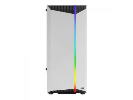 Gabinete Gamer Aerocool Bionic, V1, Mid Tower, RGB, Vidro Temperado, Black, ATX, Sem Fonte, Com 1 fan, BIONIC-G-BK-V1