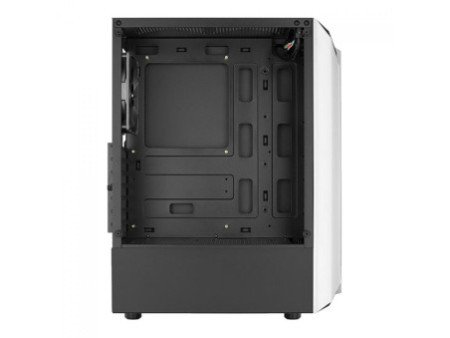 Gabinete Gamer Aerocool Bionic, V1, Mid Tower, RGB, Vidro Temperado, Black, ATX, Sem Fonte, Com 1 fan, BIONIC-G-BK-V1