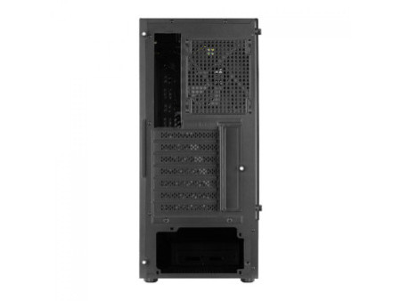 Gabinete Gamer Aerocool Trinity Mini, V1, Pink, Mini Tower, Vidro Temperado, Pink, Micro ATX, Sem Fonte, Com 1 fan, TRINITY MINI