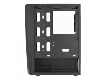 Gabinete Gamer Aerocool Trinity Mini, V1, Pink, Mini Tower, Vidro Temperado, Pink, Micro ATX, Sem Fonte, Com 1 fan, TRINITY MINI