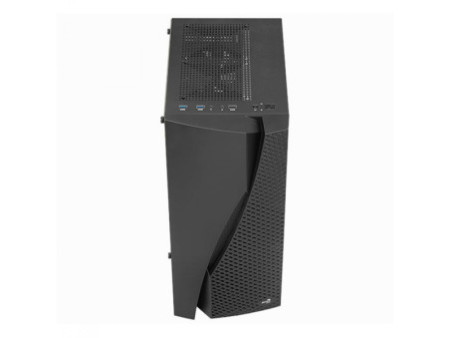 Gabinete Gamer Aerocool Trinity Mini, V1, Pink, Mini Tower, Vidro Temperado, Pink, Micro ATX, Sem Fonte, Com 1 fan, TRINITY MINI