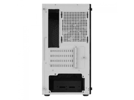 Gabinete Gamer Aerocool Splinter Duo, Mid Tower, RGB, Vidro Temperado, Black, ATX, Sem Fonte, Com 3 fans, SPLINTER DUO-G-BK-V1