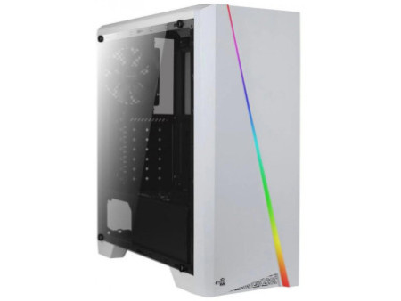 Gabinete Gamer Aerocool Aero One Frost, Mini Tower, Com 4 fans, Vidro Temperado, Black, Sem Fonte