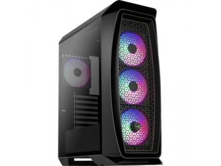 Gabinete Gamer Aerocool Aero One, Mid Tower, Vidro Temperado, White, ATX, Sem Fonte, Com 1 Fan, AERO ONE-G-WT-V1