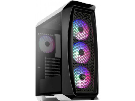 Gabinete Gamer Aerocool Cylon Pro, Mid Tower, Lateral em Acrílico, Black, 68522, Sem Fonte, Com 1 Fan