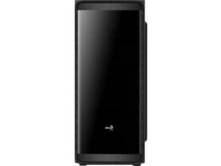 Gabinete Gamer Aerocool Mini Cylon RGB, Black, Mini Tower, Lateral em Acrílico, Black, 67546, Sem Fonte, Com 1 Fan