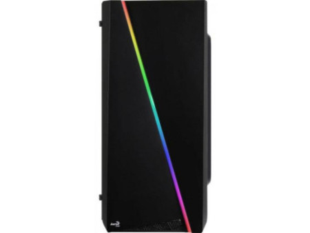 Gabinete Gamer Aerocool, Bolt RGB, Mid Tower, Acrílico, Black, 67990, Sem Fonte, Com 1 Fan