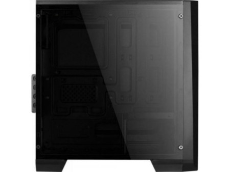 Gabinete Gamer Aerocool, Bolt RGB, Mid Tower, Acrílico, Black, 67990, Sem Fonte, Com 1 Fan