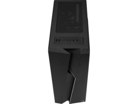 Gabinete Gamer Aerocool, Shard RGB, Mid Tower, Acrílico, Black, 67989, Sem Fonte, Com 1 Fan