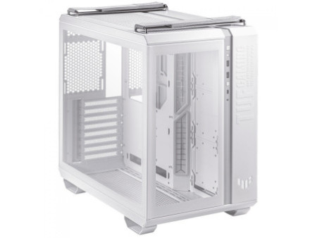 Gabinete Gamer Asus Prime AP201 Case Glass White Edition, Micro-ATX, Quasi-Filter Mesh, Com 1 fan, 90DC00G3-B30010