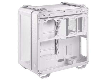 Gabinete Gamer Asus Prime AP201 Case Glass White Edition, Micro-ATX, Quasi-Filter Mesh, Com 1 fan, 90DC00G3-B30010