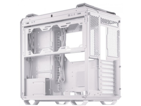 Gabinete Gamer Asus Prime AP201 Case Glass White Edition, Micro-ATX, Quasi-Filter Mesh, Com 1 fan, 90DC00G3-B30010