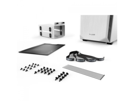 Gabinete Gamer Be Quiet Shadow Base 800 FX, Mid Tower, EATX, ARGB, Vidro Temperado, Com 4 Fans, Branco, BGW64
