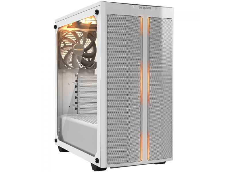 Gabinete Gamer Be Quiet Pure Base 500 FX, Mid Tower, ATX, ARGB, Vidro Temperado, Com 4 Fans, Preto, BGW43