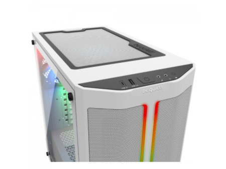 Gabinete Gamer Be Quiet Pure Base 500 FX, Mid Tower, ATX, ARGB, Vidro Temperado, Com 4 Fans, Preto, BGW43