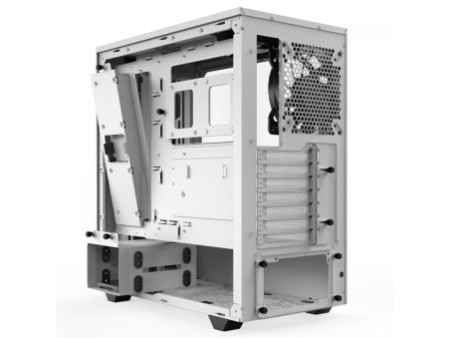 Gabinete Gamer Be Quiet Pure Base 500 FX, Mid Tower, ATX, ARGB, Vidro Temperado, Com 4 Fans, Preto, BGW43