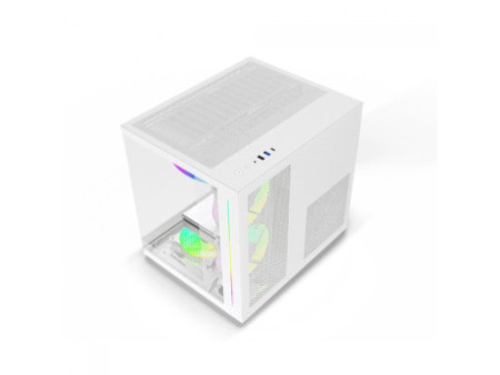 Gabinete Gamer Cooler Master MasterFrame 600, Vidro Temperado, Mid Tower, E-ATX, Com 4 Fans, Preto, MF600-KGNN-S00