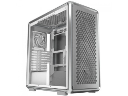 Gabinete Gamer Cooler Master Elite 301, ARGB, Vidro Temperado, Mid Tower, mATX, Com 3 Fans, Preto, E301-KGNN-S00