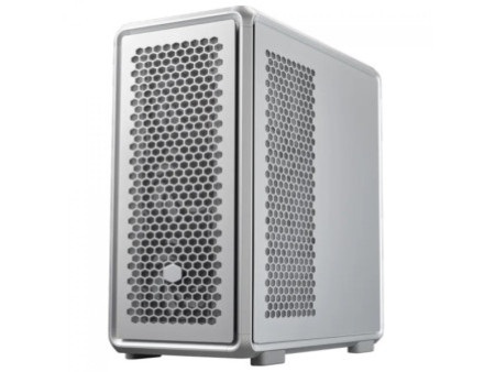 Gabinete Gamer Cooler Master Elite 301, ARGB, Vidro Temperado, Mid Tower, mATX, Com 3 Fans, Preto, E301-KGNN-S00