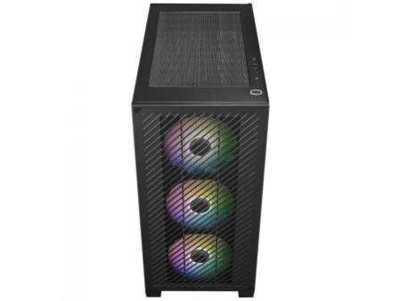 Gabinete Gamer Cooler Master Ncore 100 Air, Mini Tower, Mini ITX, Sem Fonte, Com 2 fans, Branco, NR100-WNNN-S00
